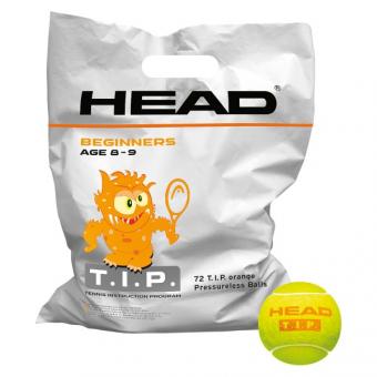 Head TIP orange Polybag Tennisbälle 